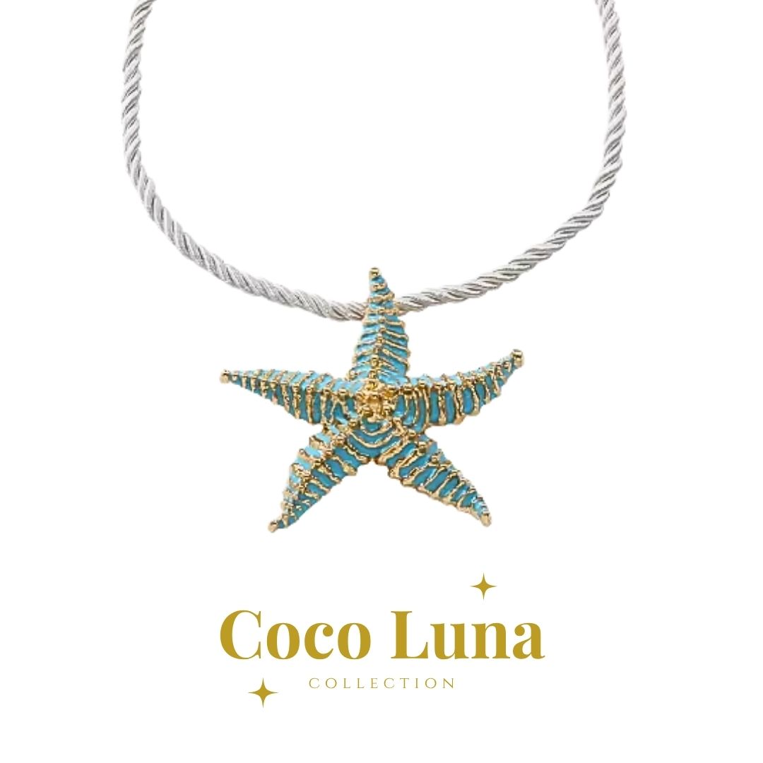 Mykonos Starfish Turquoise | Necklace