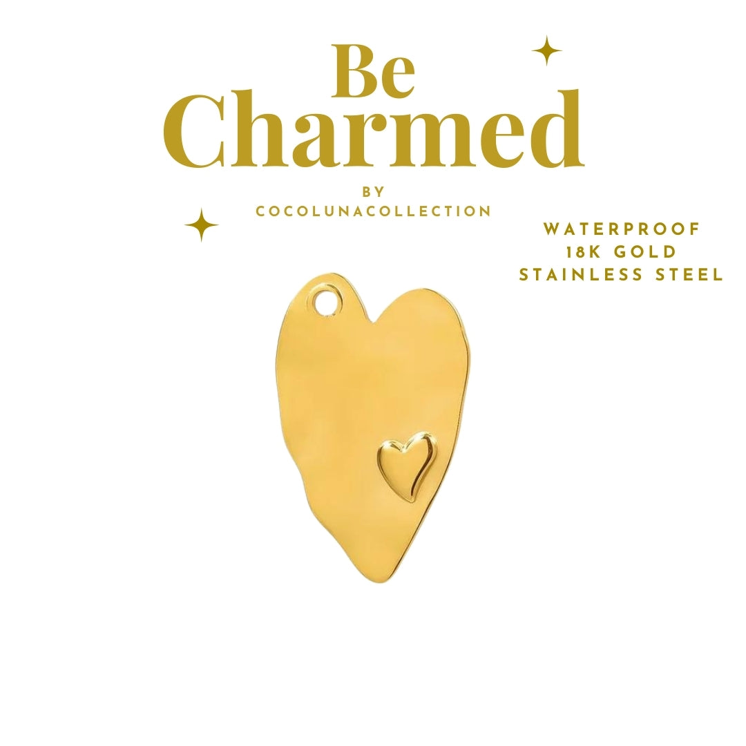 Golden Heart | Charms