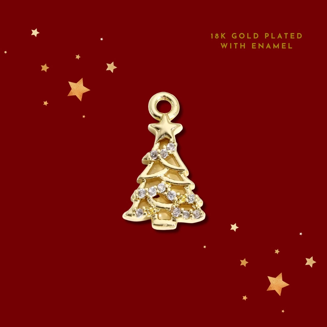 Noel Christmas Tree Gold | Charm