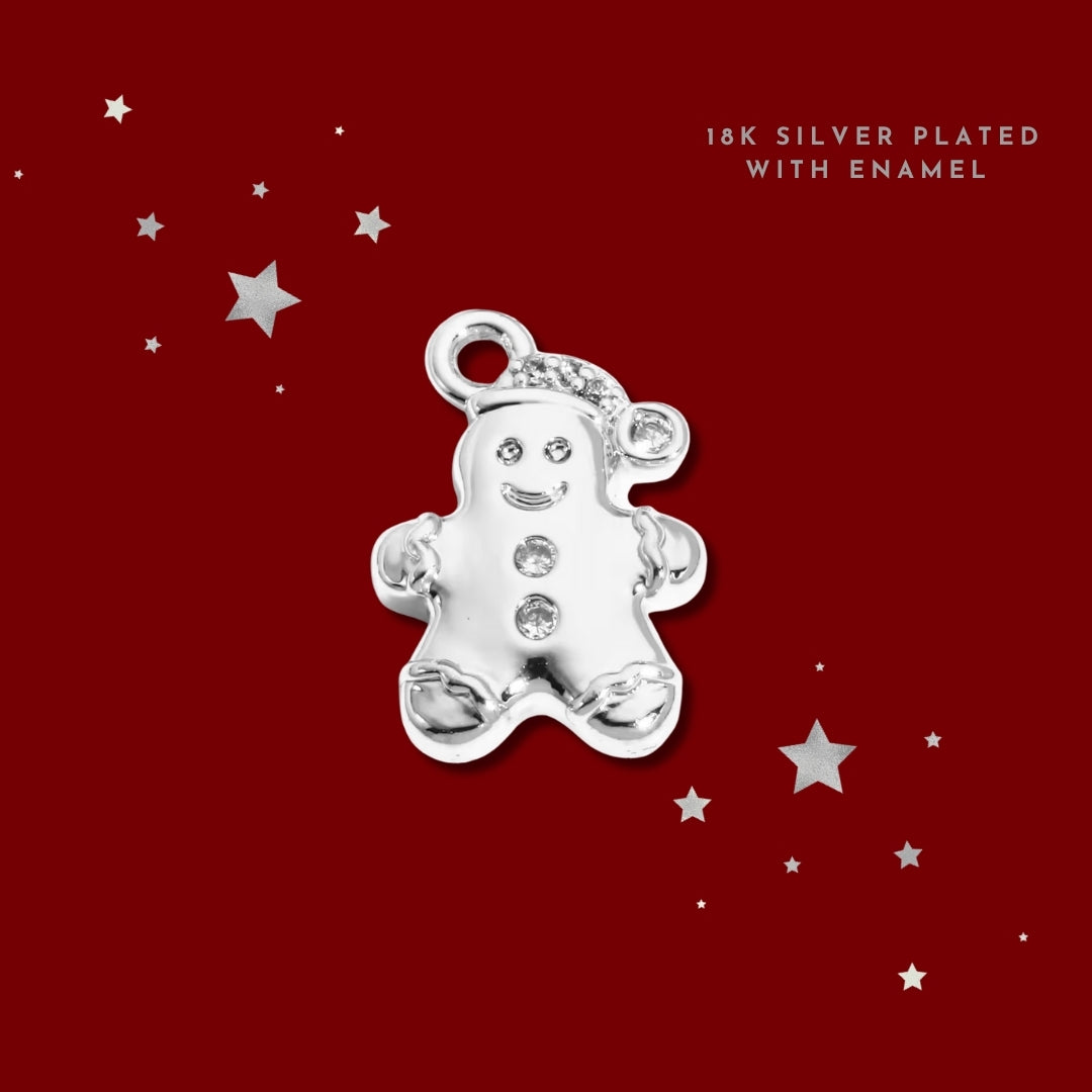 Gingerbread Silver | Charm