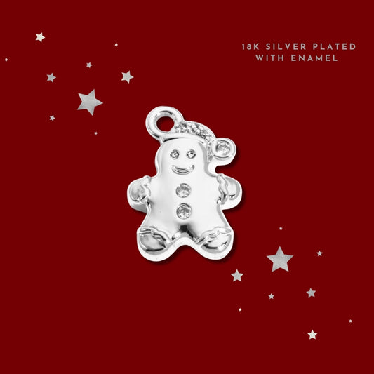 Gingerbread Silver | Charm