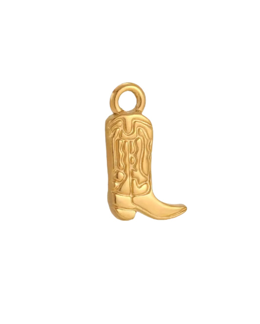 Gold Cowboy Boot