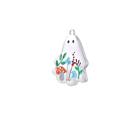 Floral Ghost | Charm