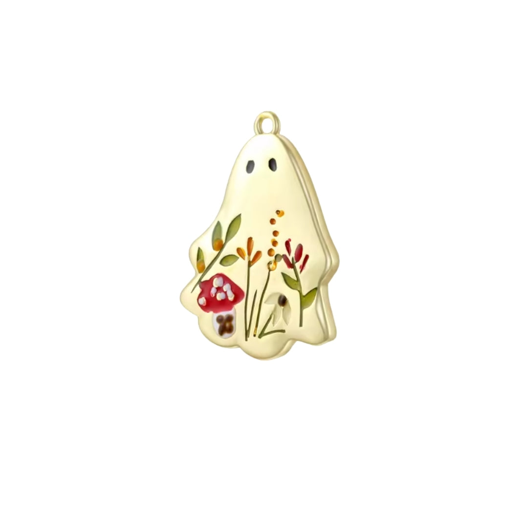 Floral Ghost | Charm