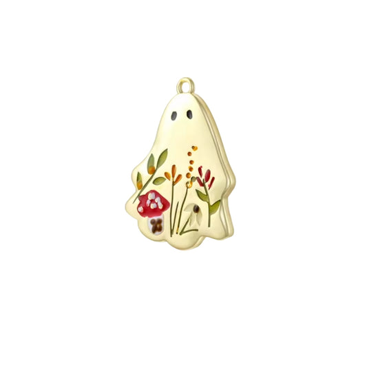 Floral Ghost | Charm
