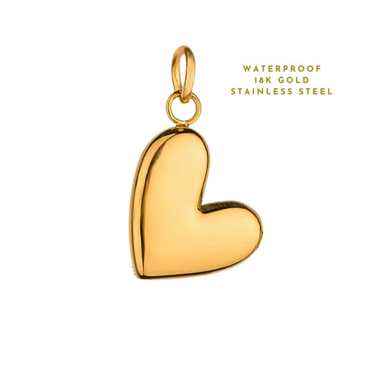 Golden Heart | Charms