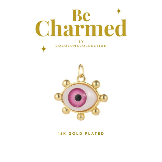 Pink Evil Eye | Charms