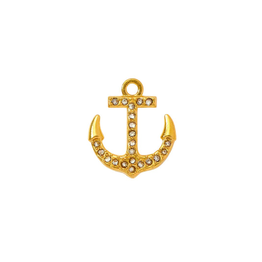 Anchor Charm Gold