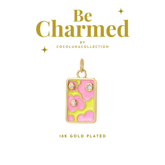 Pink & Yellow Pendant | Charms