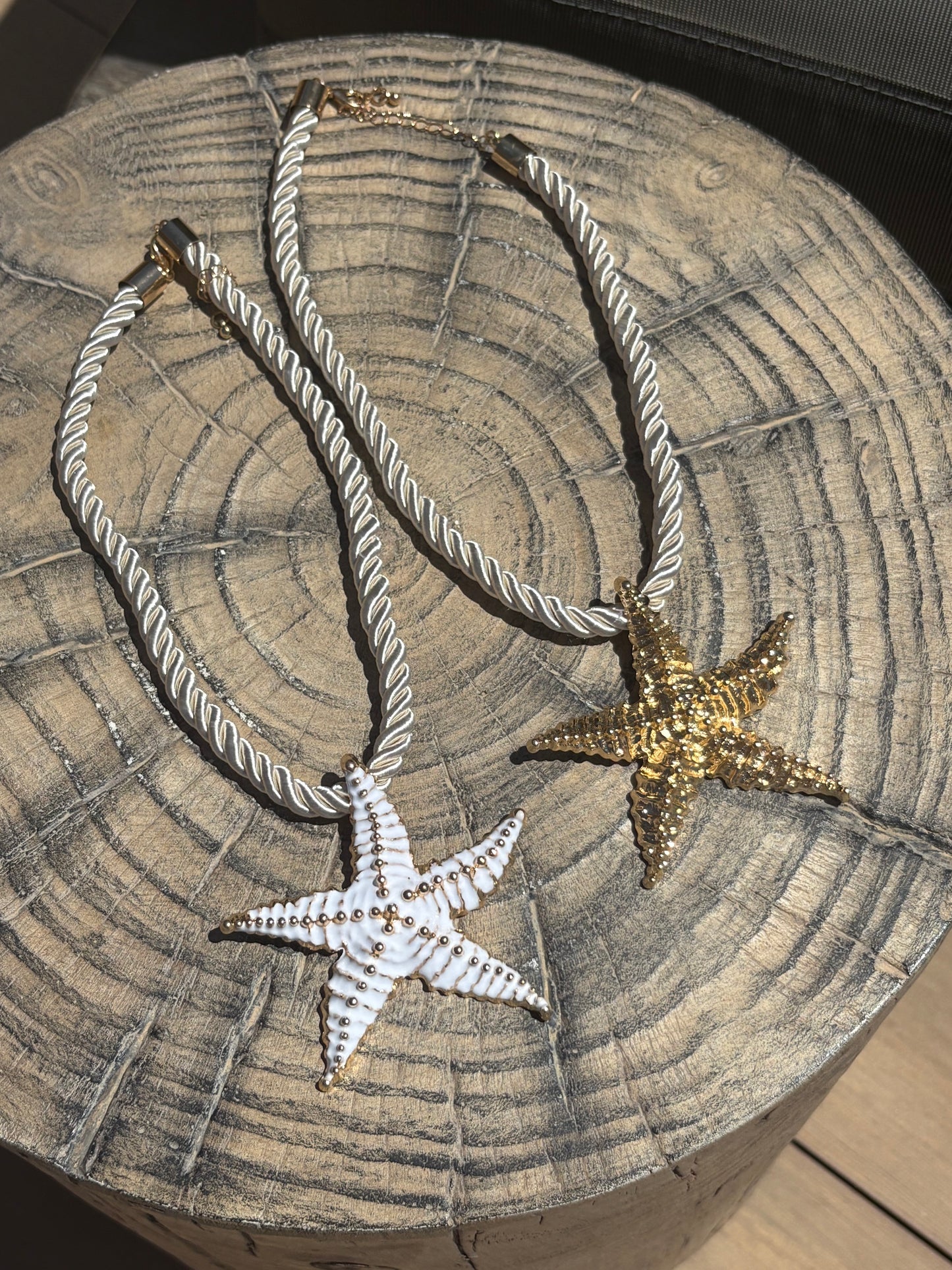 Mykonos Starfish White | Necklace