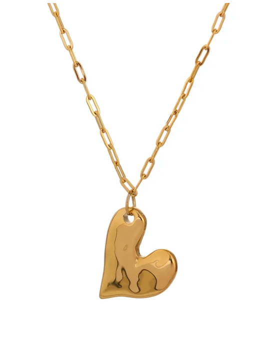 Hammered Heart | Necklace