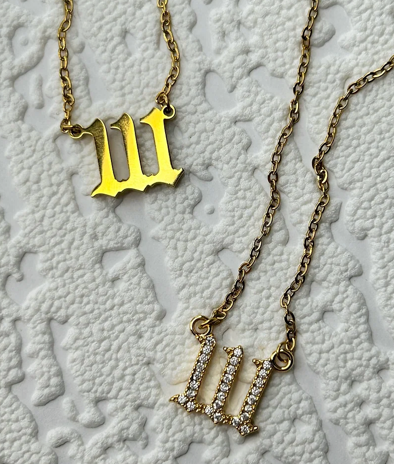 Angel Numbers Necklace