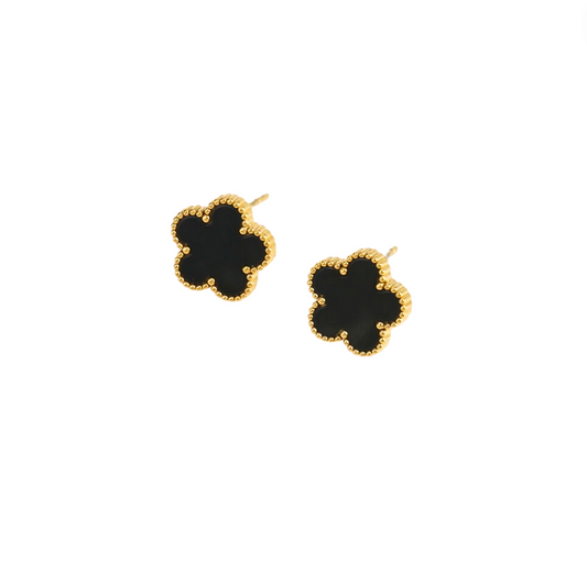 Black Clover Stud | Earrings