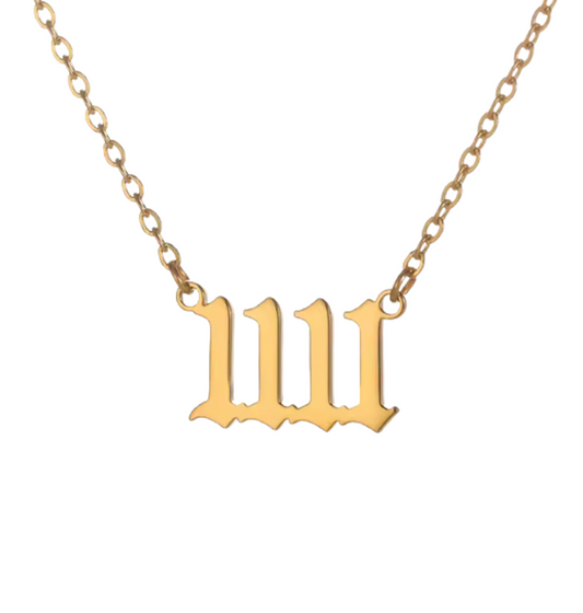 Affirmation Necklace 1111 | Gold