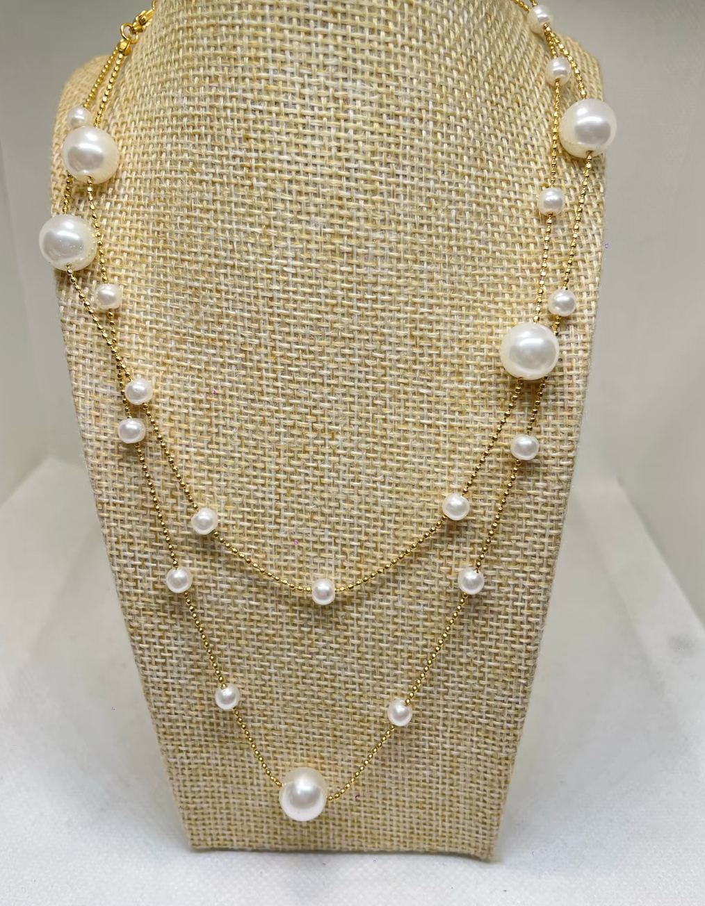 Double Pearl | Necklace