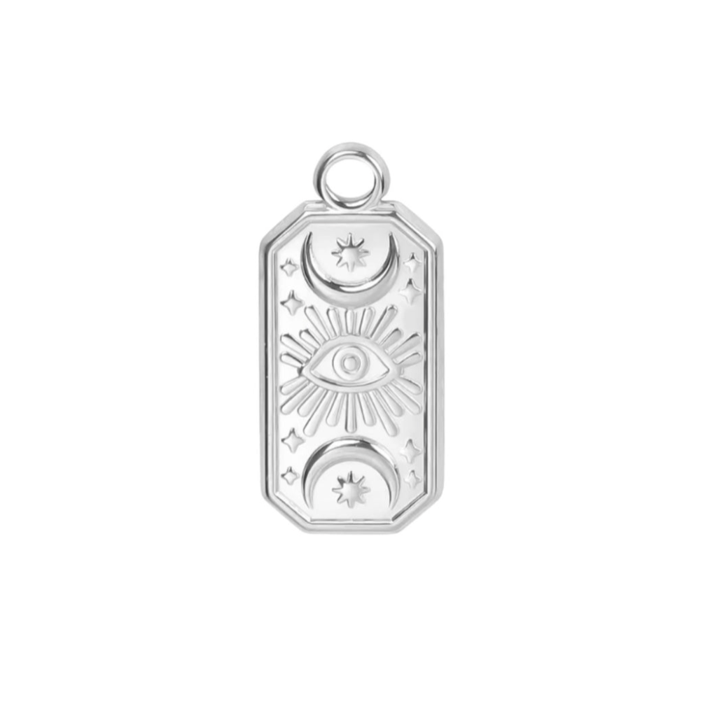 Silver Evil Eye Pendant