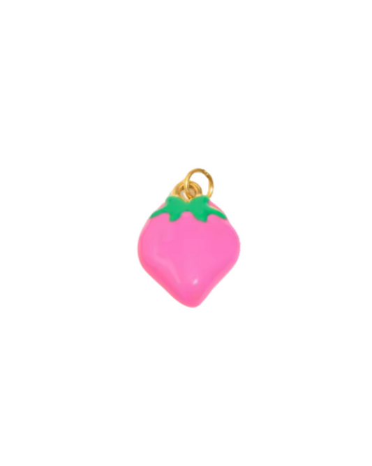 Pink strawberry Charm
