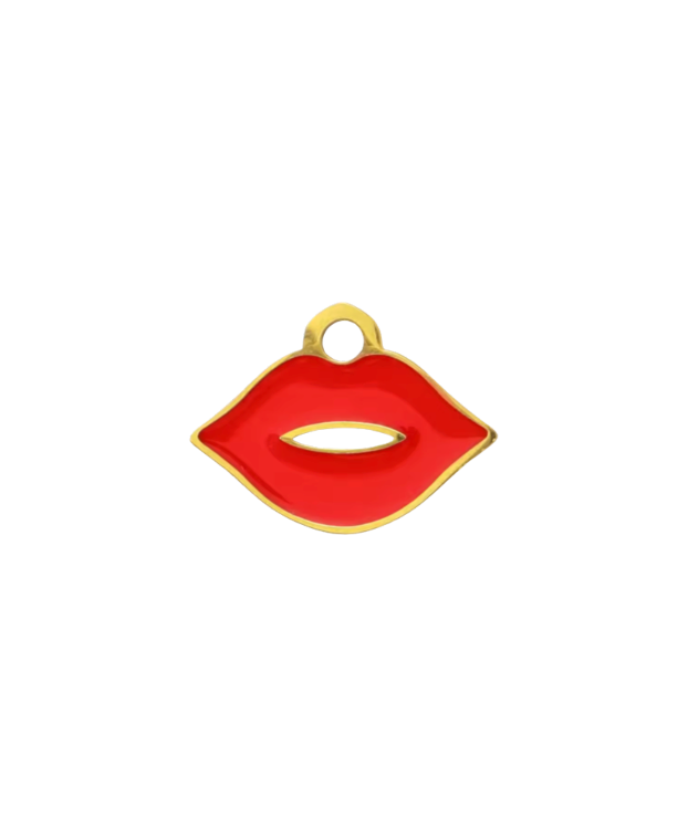 Red Lip Charm