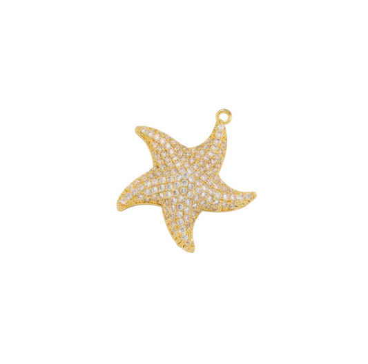 Diamante Star Fish Gold
