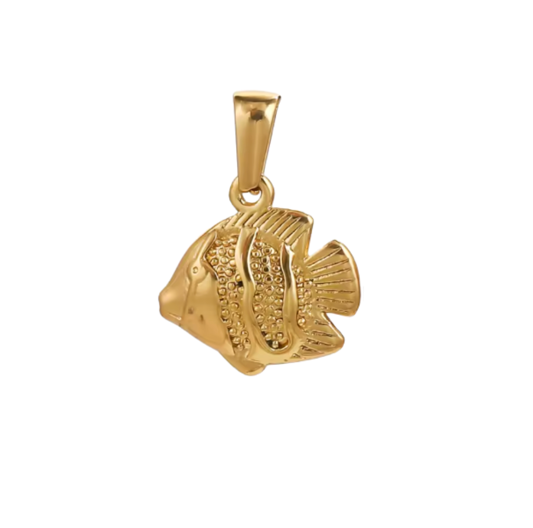Fish Charm Gold