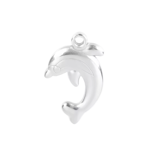 Dolphin Charm Silver