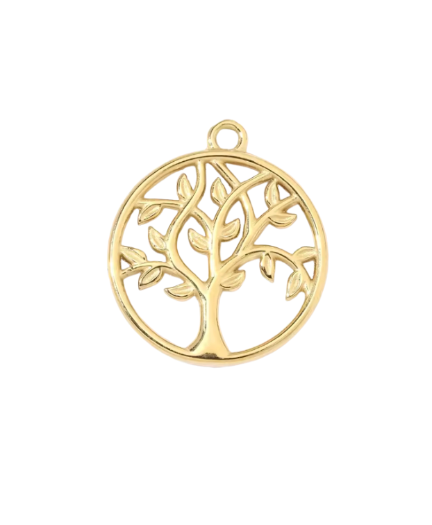 Tree Of Life Charm Gold