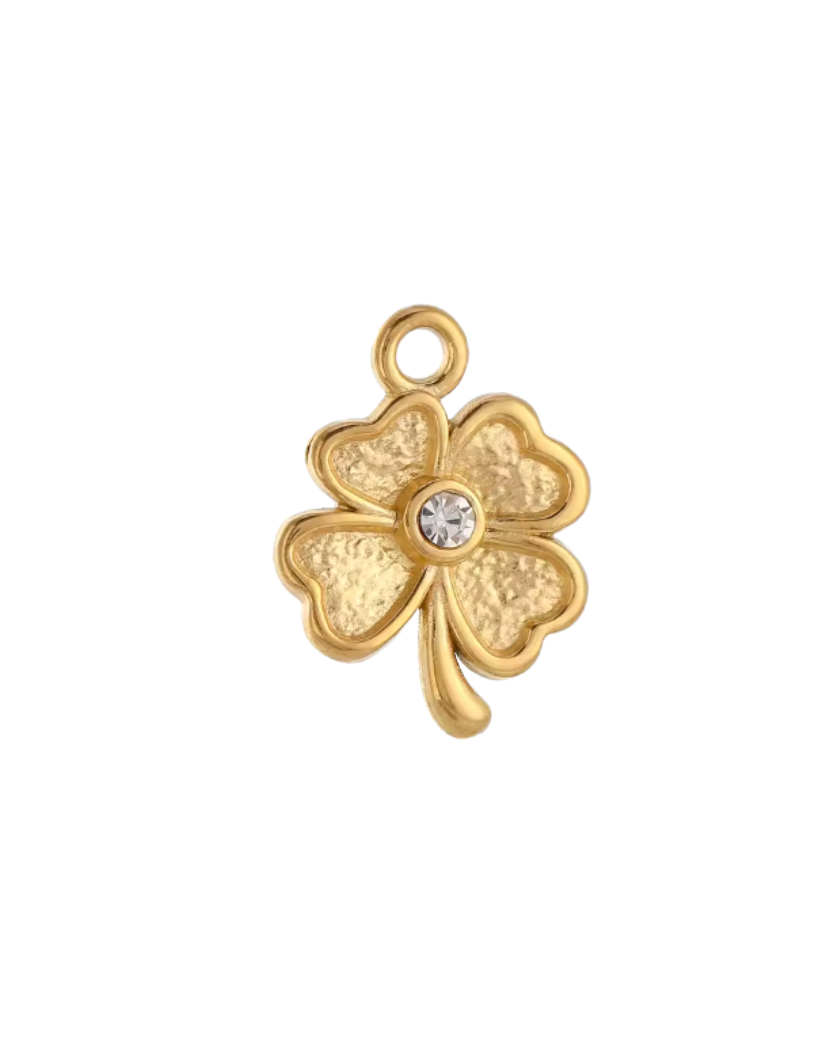 Clover Charm Gold