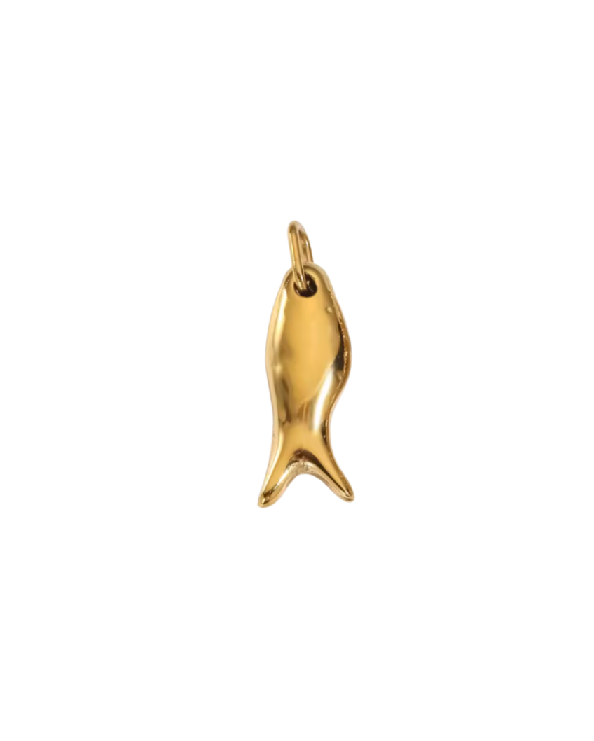 Fish Charm Gold