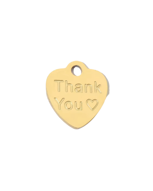 Thankyou Charm Gold