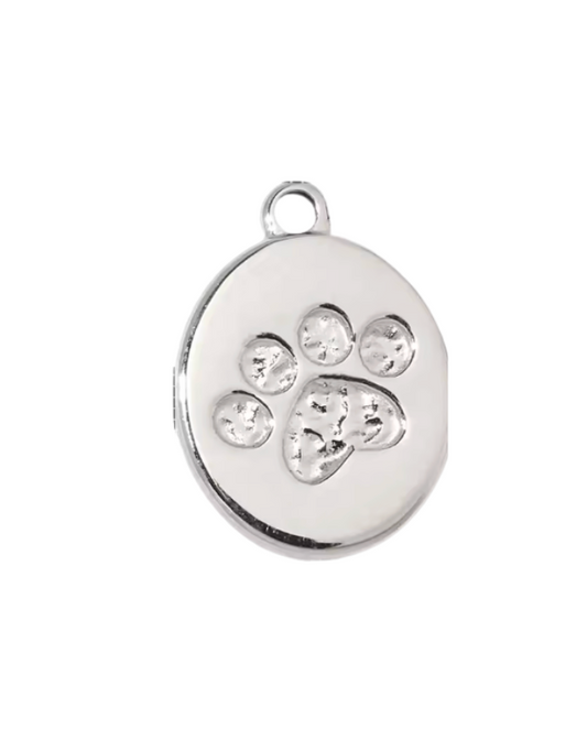Dog Paw Pendant | Charm silver