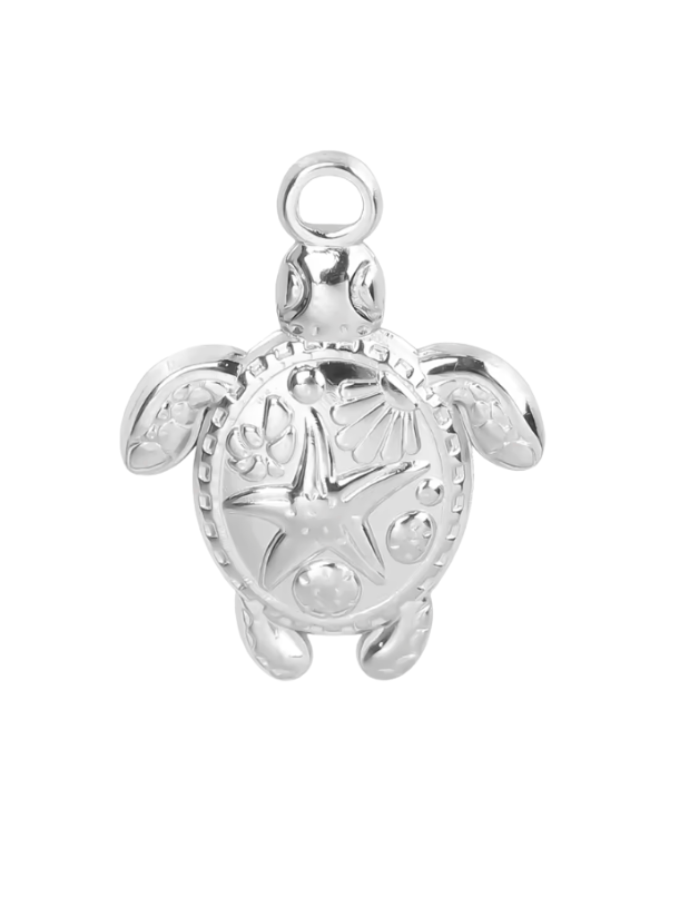 Turtle Starfish Silver
