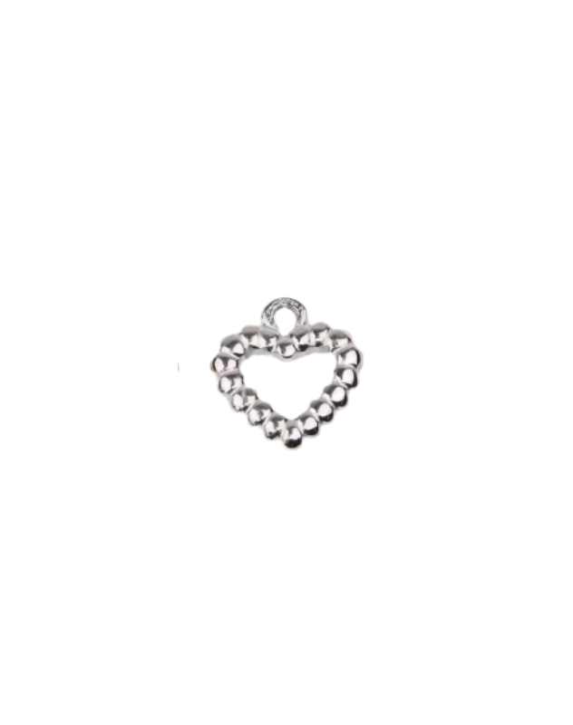 Heart Charm Silver