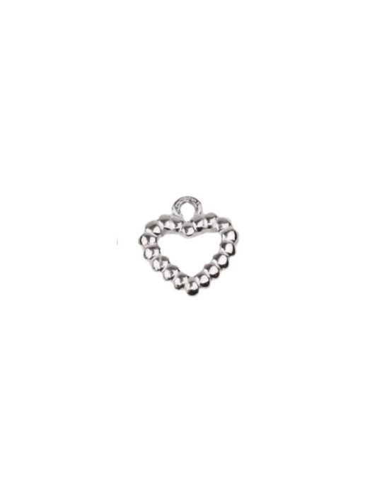 Heart Charm Silver