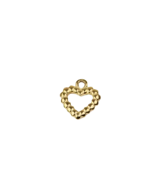 Heart Charm Gold