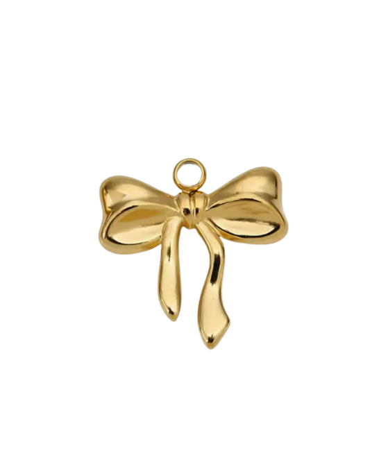 Bow Charm Gold