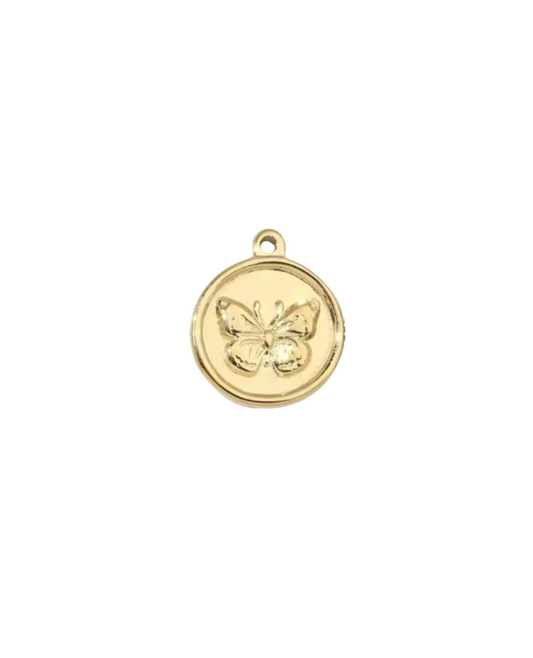 Butterfly Pendant Gold