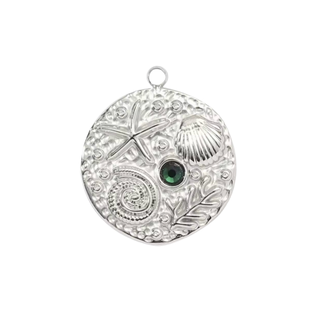Ocean Pendant Silver
