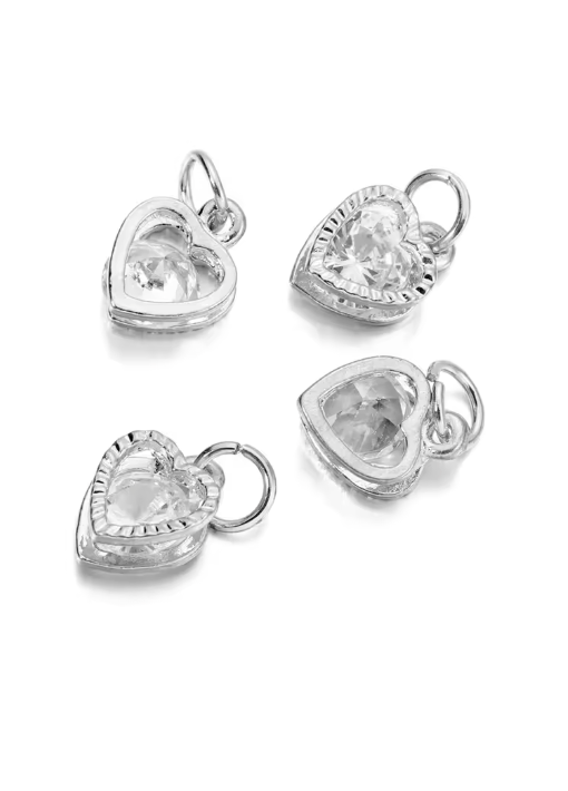 Heart Charm Silver