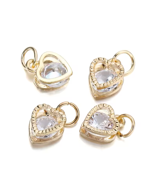 Heart Charm Gold