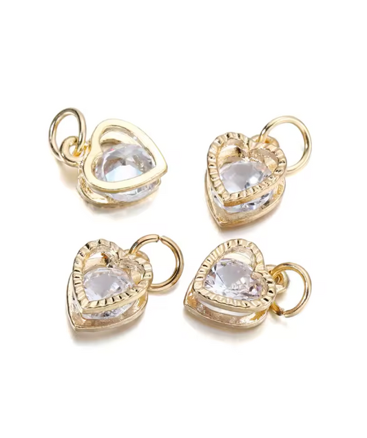Heart Charm Gold