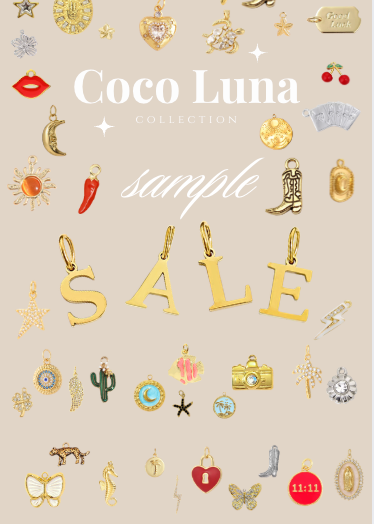 Sample Sale Charms
