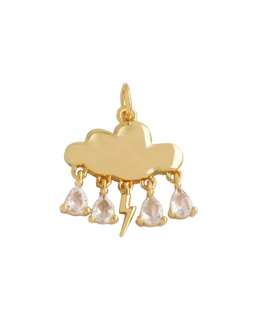 Diamante Lightening Cloud Gold