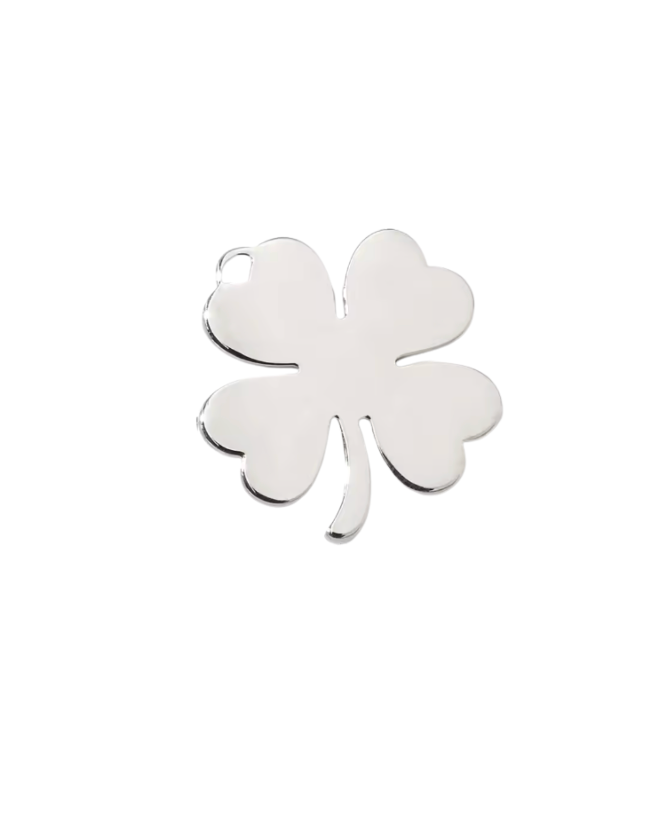 Clover Charm Silver