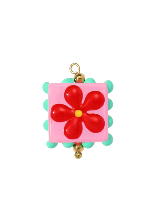 Flower Charm Gold
