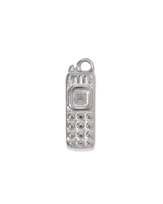 Phone Charm Silver