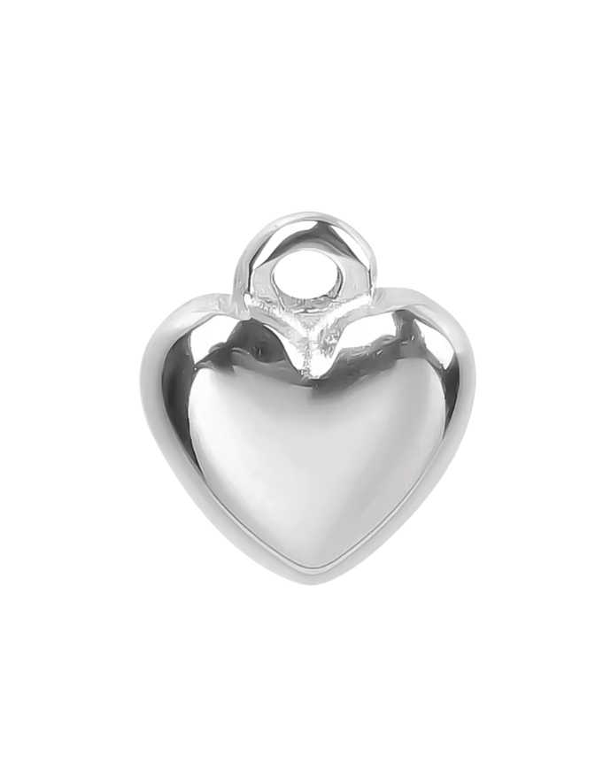 Heart Charm Silver