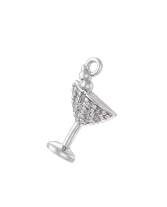 Cocktail Charm Silver