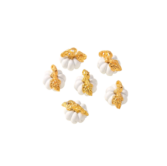 White Pumpkin Charm
