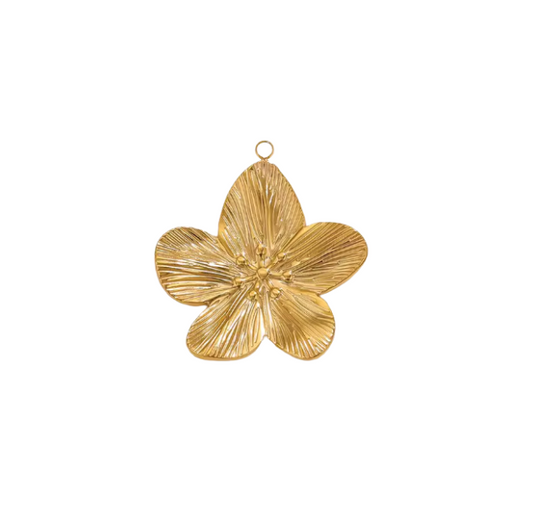 Flower Charm Gold