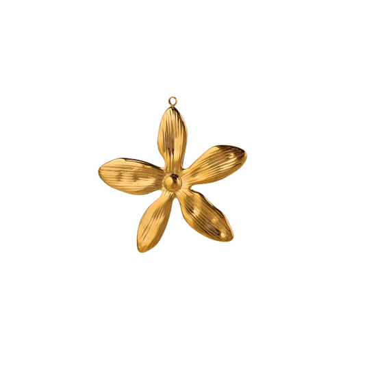 Flower Charm Gold